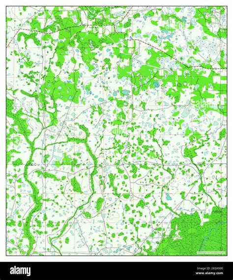 Wesley Chapel Florida Map 1944 124000 United States Of America By