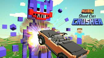 Nubic Stunt Car Crasher Gratis Online Spill Funnygames