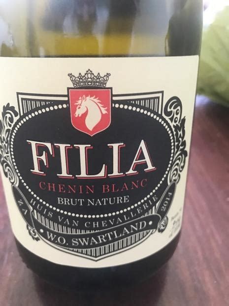 Huis Van Chevallerie Filia Brut Nature South Africa Coastal