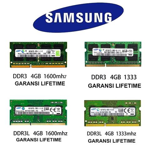 Review Tentang Memory Ram Laptop SAMSUNG SODIMM DDR3L 4GB 1600 1333