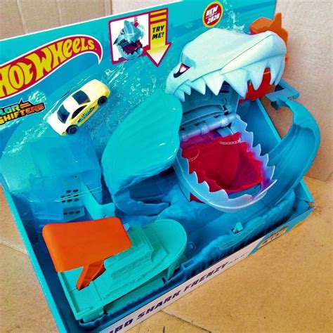 Jual VIR HOT WHEELS CITY ROBO SHARK FRENZY HIU COLOR SHIFTERS HOTWHEELS Kota Surabaya
