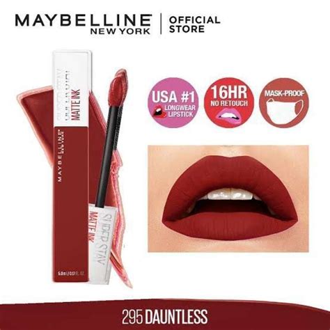 Jual Maybelline Superstay Matte Ink Liquid Matte Lipstick Make Up Tahan ...