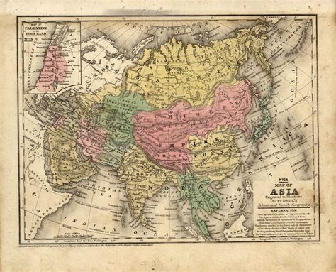 Map of Asia - Art Source International