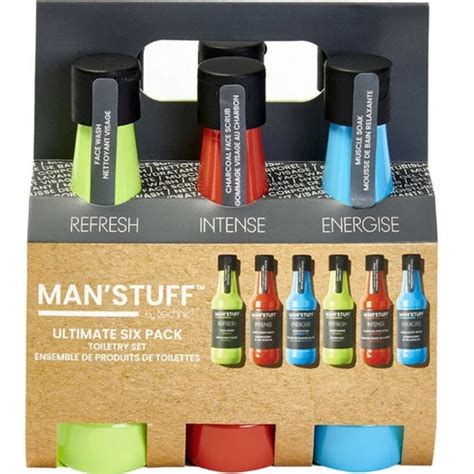 Man'Stuff Ultimate Six Pack Toiletry Set - SweetCare Samoa