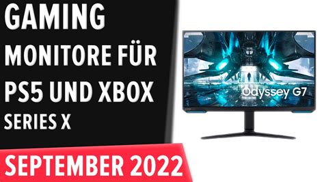 TOP 7 besten Gaming Monitore für PS5 und Xbox Series X Test