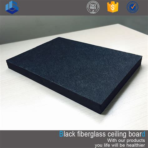 2x4 Acoustic Black Fiberglass Ceiling Tiles Cheap Ceiling Panel - Buy ...