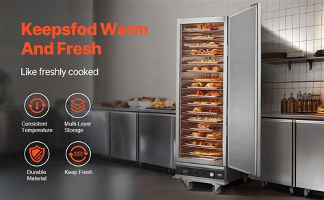 Hot Box Food Warmer Tier Concession Warming Cabinet With Water Tray For Pizza Vevor Us