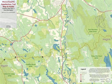 The Appalachian Trail: Massachusetts Map by Eyes Up Adventures | Avenza ...