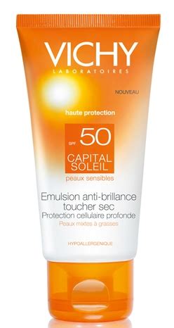 Эмульсия Vichy солнцезащитная матирующая CAPITAL SOLEIL для лица SPF 50 ...