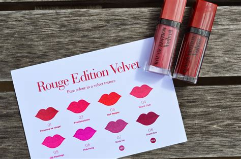 Bourjois Rouge Edition Velvet In Nude Ist And Grand Cru Review