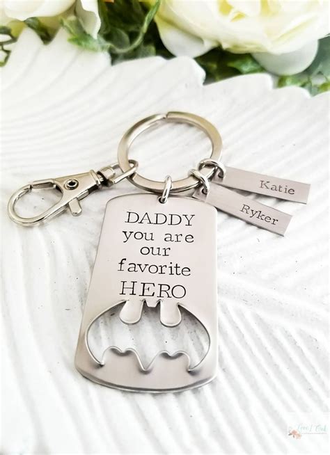 Dad Keychain Personalized Keychain Personalized Items Personalised