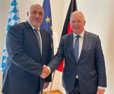 GERB leader Borissov in Munich: Bulgaria is in a difficult period and ...