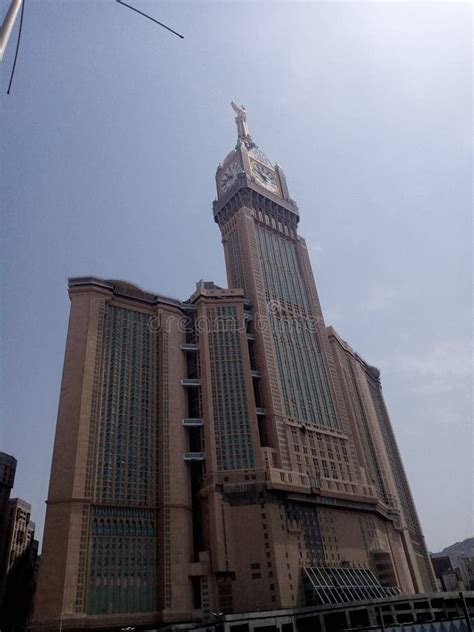 Clock Tower in Makkah stock photo. Image of allah, tower - 255497454