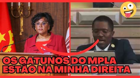 Deputado Lumingo Da Unita Causa Esc Ndalo No Parlamento Apontando Os