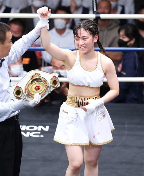 【ボクシング】日本女子ミニマム級王者鈴木なな子が初防衛判定勝ち「勝ち切れず悔しい」 ボクシング写真ニュース 日刊スポーツ