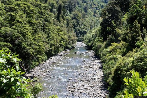 Hutt River In Kaitoke Regional Park Geographic Media