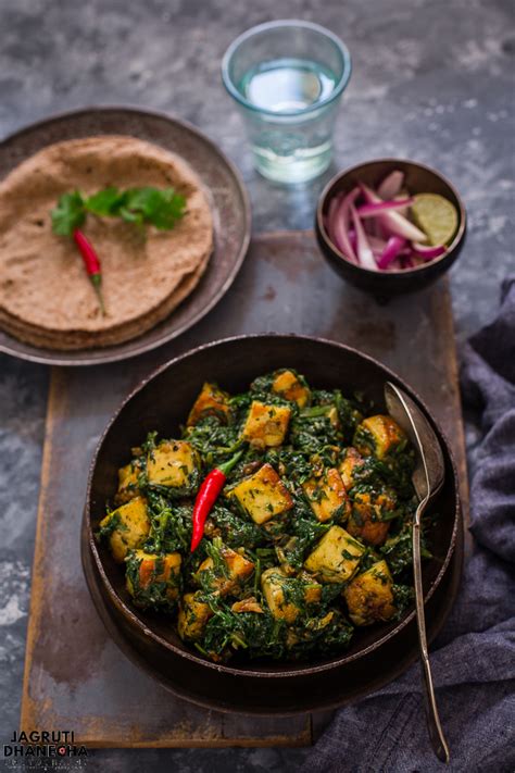 Punjabi Saag Paneer Jagruti S Cooking Odyssey