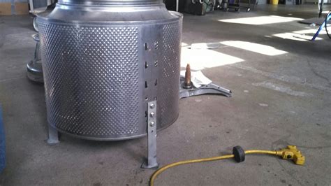 Diy Fire Pit Dryer Drum Fire Pits Diy