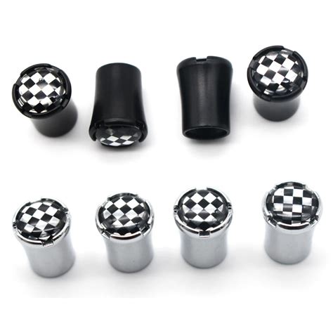 4 Pcs Set Car Valve Caps Car Dust Caps Tire Wheel Stem Air Valve Caps