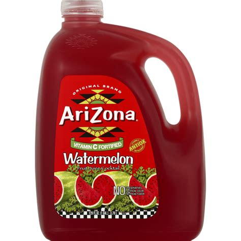 Arizona Fruit Juice Cocktail Watermelon 128 Fl Oz Instacart