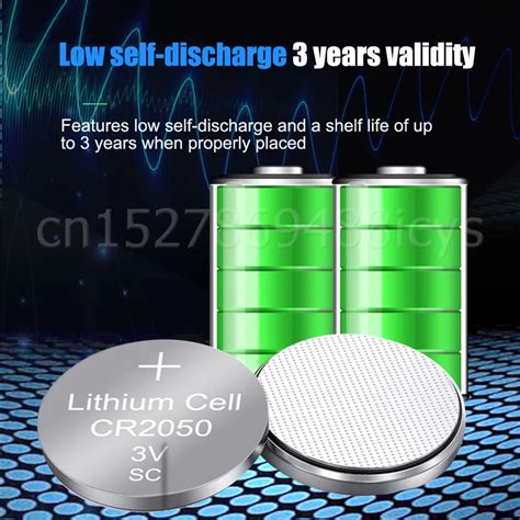 2 10PCS CR2050 CR 2050 LM2050 BR2050 3V Lithium Battery For Remote ...