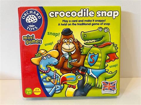 Orchard toys crocodile snap mini games, Hobbies & Toys, Toys & Games on ...