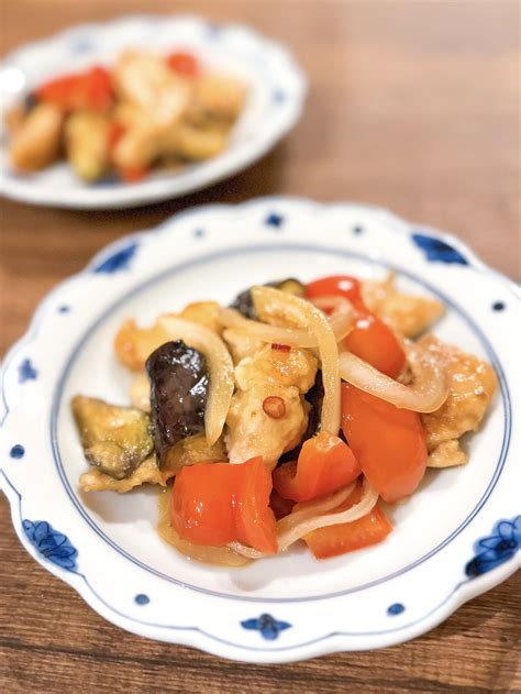 【揚げない！鶏胸肉と茄子の南蛮漬け】夏野菜たっぷりでヘルシー♡ 伊賀るり子オフィシャルブログ「しあわせおうちごはん」powered By