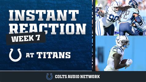 Instant Reaction: Colts at Titans, Week 7