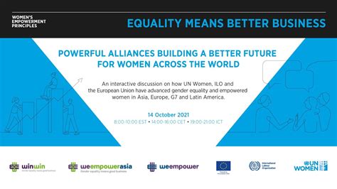 Powerful Alliances Building A Better Future For Women Across The World