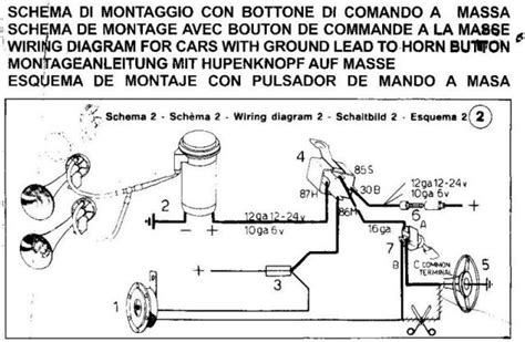 How To Wire Air Horns With Diagram