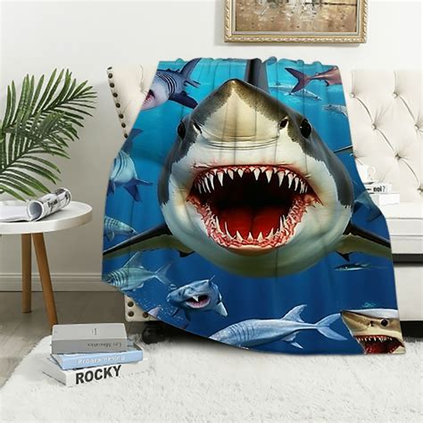 Aristuring Shark Blanket Shark Gifts For Shark Lovers Blanket Shark