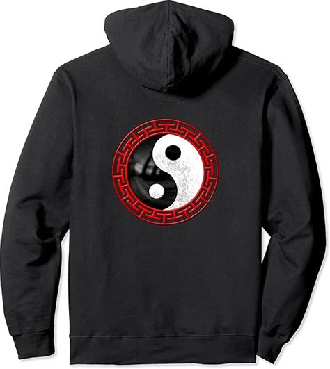 Yin Yang Peaceful Meditation Pullover Hoodie Uk Fashion