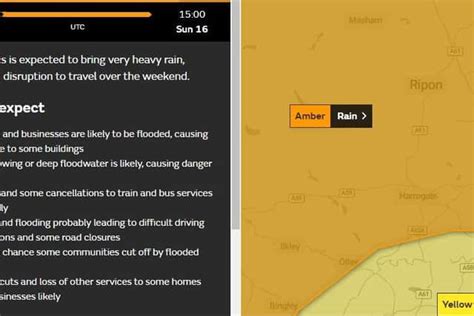 Weather Warning Upgraded As Storm Dennis Hits Harrogate This Weekend