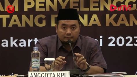 Terkait Pemilu 2024 Kpu Gelar Uji Publik Tiga Rancangan Pkpu Youtube