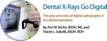 Dental X Rays Go Digital Dimensions Of Dental Hygiene