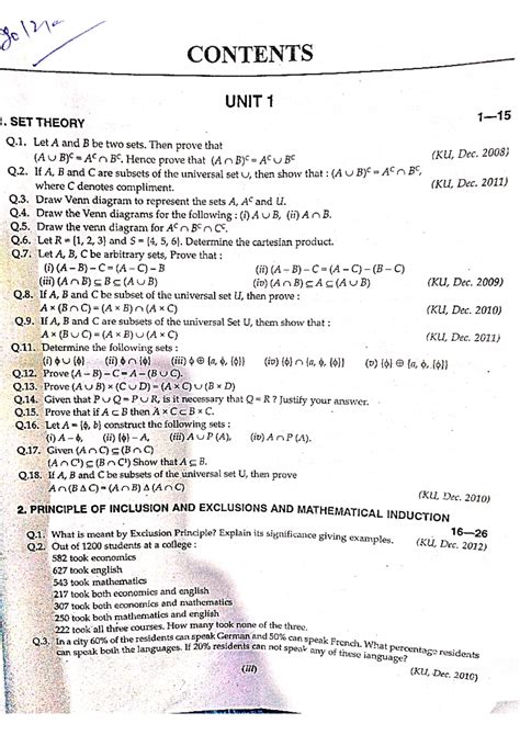 Master Mind Discrete Maths Unit 1 2 BTech Studocu