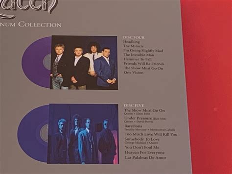 QUEEN THE PLATINUM COLLECTION 6 LP BOX ED LIMITADA VINILOS DE