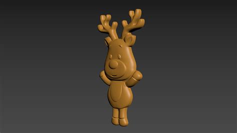 ArtStation - Christmas Deer | Resources