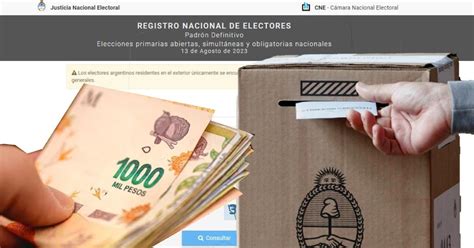 De cuánto es la multa por no votar en las elecciones 2023 BAE Negocios