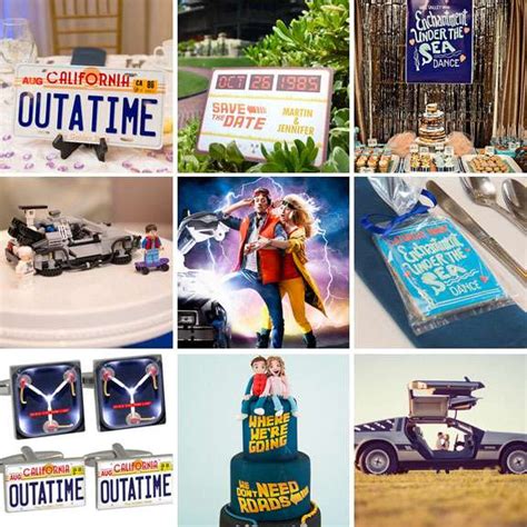 Happy Back To The Future Day 15 Ideas For Your Bttf Themed Wedding