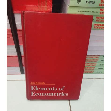 Jual Buku Elements Of Econometrics Shopee Indonesia