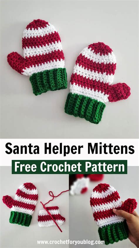 Best Gingerbread Man Crochet Mittens Free Pattern Artofit