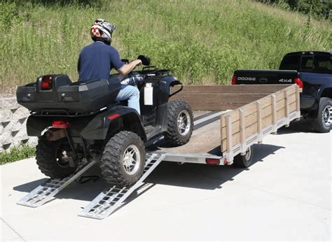 Grab a Set of Trailer Ramps to Load Your Cargo