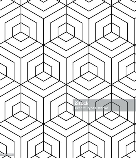 Latar Belakang Pola Geometris Abstrak Dengan Tekstur Heksagonal Dan