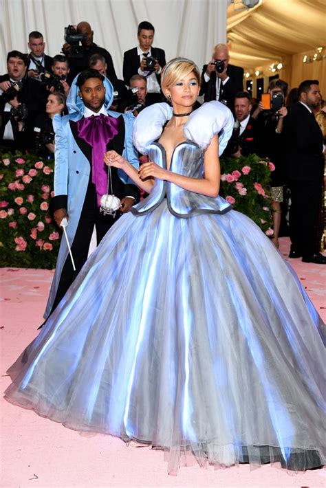 Zendayas Cinderella Dress At The 2019 Met Gala Popsugar Fashion Photo 23