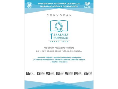 Convocatoria Al 1er Congreso Internacional De Resultados De