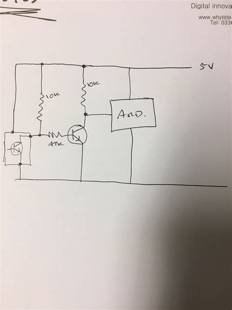 How to connect a BC547 with Arduino, sensor give only 2.5v and I need ...