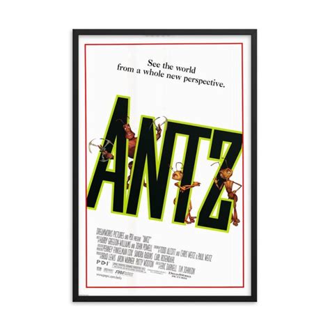 Antz 1998 REPRINT poster | EstateSales.org