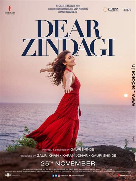 Dear Zindagi First Look Posters Alia Bhatt Shah Rukh Khan Jackace