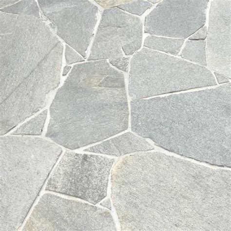 Tandur Grey Limestone Mm Crazy Paver Crazy Paving Bluestone